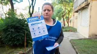 Cuatro barrios de Rosario en el foco del brote de dengue alertan a Salud Pública