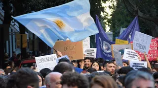 Las mejores fotos de la Marcha Federal Universitaria en Rosario