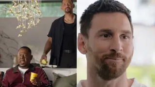 Messi apareció en el tráiler de una película con Will Smith y la rompió
