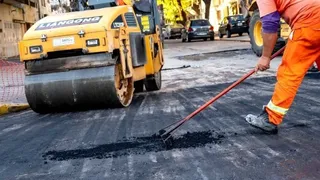 Repavimentan las calles Maipú, Santa Fe y Laprida: ¿cuánto durarán las obras?